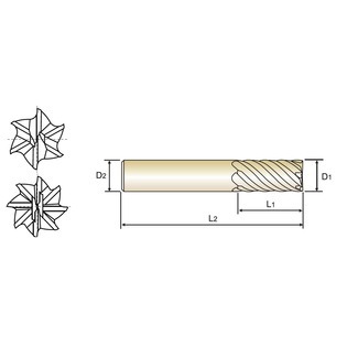 G8d63 revêtue blue pour acier traité